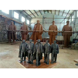 青岛大型人物铜雕塑加工-订购售后无忧(图)
