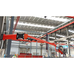 工业焊接翻斗车悬臂车间环保焊接助手经济适用-百润机械