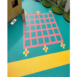 奥冠体育设施(图)-羽毛球塑胶地板-芜湖塑胶地板