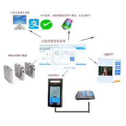 红河人脸消费系统 文山学校人脸识别自助机充值