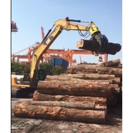 200挖机改装液压夹木器价格 木材装卸车抓木机