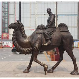 广场沙漠骆驼铜雕生产厂家-厦门广场沙漠骆驼铜雕-世隆雕塑公司