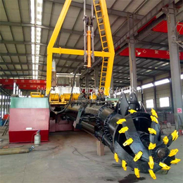昆明全液压绞吸式挖泥船-青州启航疏浚机械设备