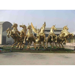 阿波罗战车雕塑-铸铜阿波罗战车(图)-太阳神阿波罗战车雕塑