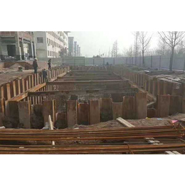 晋城拉森钢板桩支护-华岳锦博地基工程公司-拉森钢板桩围堰