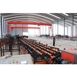 钢筋自动锯切套丝机-锯切套丝生产线-力孚重工生产厂家