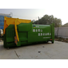 水平式移动垃圾压缩设备-山东泰达-潍坊垃圾压缩设备