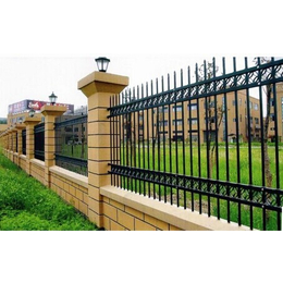 锌钢护栏铁艺护栏网庭院厂区铁珊栏围墙护栏金栏缩略图
