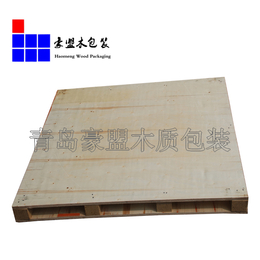 潍城三合板1.05m双面平板防渗漏木托盘特价出售缩略图