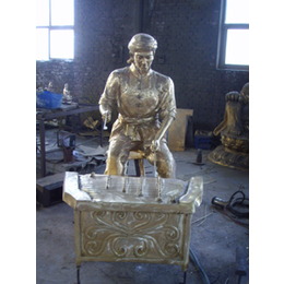 世隆铜雕-长沙校园人物铜雕塑厂家