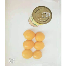 君果产品质量过硬-滨州黄桃罐头代加工生产厂家